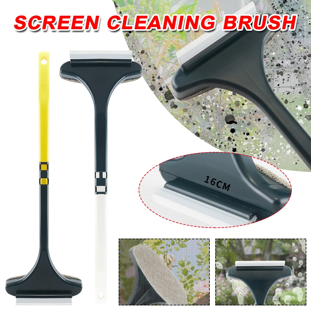 

Window Glass Wiper Windshield Cleaner Mirror Table Scraper Cleaning Brush Tool