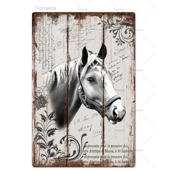 

Farm Tin Sign Milk Vintage Metal Sign Plaque Metal Vintage Farmhouse Wall Decor Cow Pig Retro Metal Signs(20x30cm)
