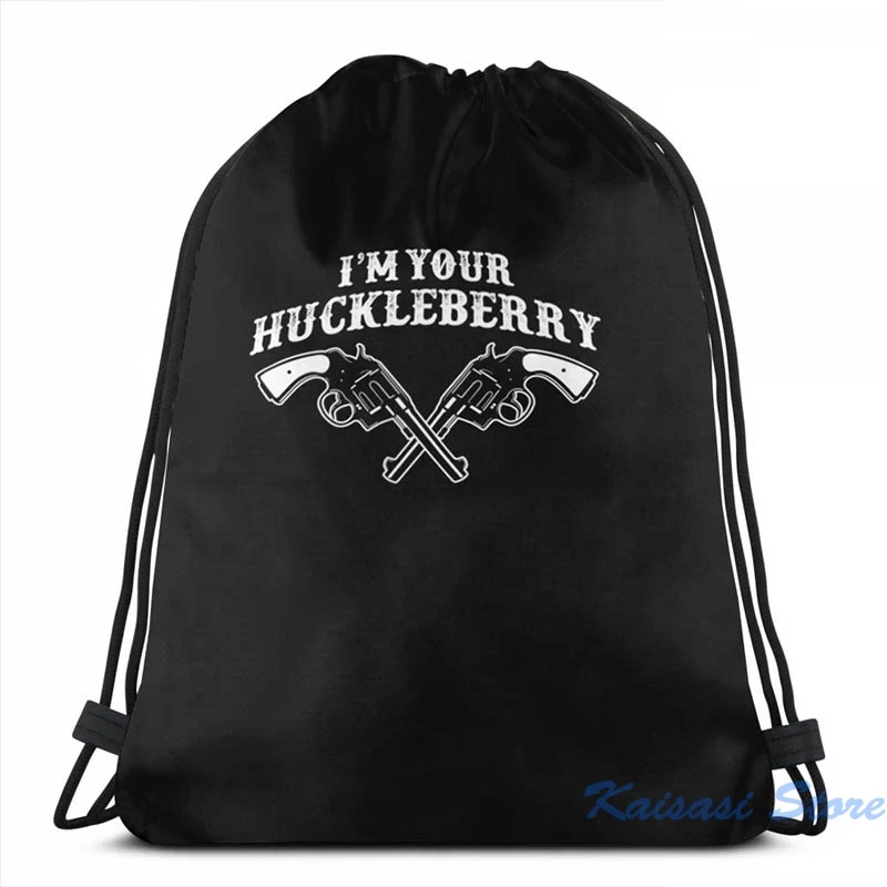 Рубашка I'm Your Huckleberry рюкзак в западном стиле с USB-зарядкой мужские школьные