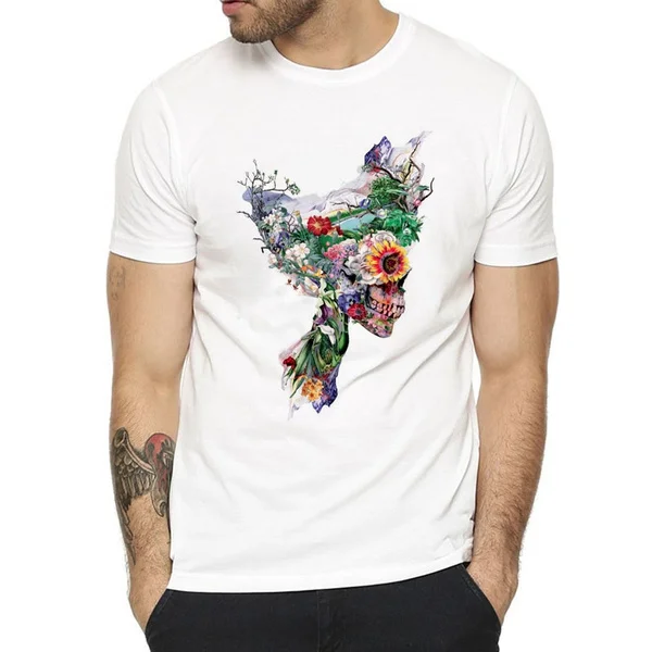 

Men Fashion Short T Shirt Printed Funny T-shirt Men Tops Women Men's T Shirt Cool Fashion Tops Short Sleeve Tees