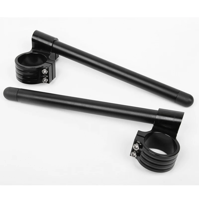 

SMOK CNC Motorcycle Handlebar Raised Higher Clip Ons 33 35 37 41 43 45 46 48 50 51 53 54 MM Clip On Clamp Fork Handle Bar Moto