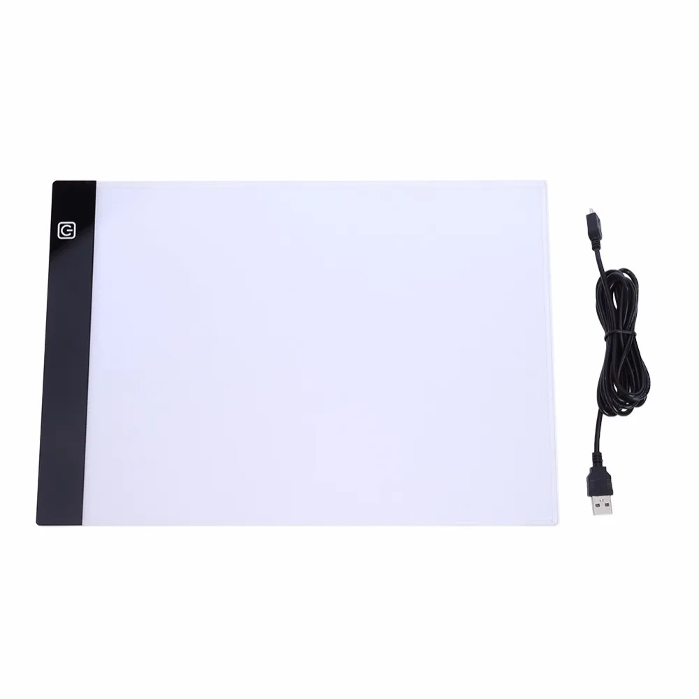 A3 A4/A5 Size Three Level Dimmable Led Light Pad,Tablet Eye Protection Easier for Diamond Painting Embroidery Tools Accessories