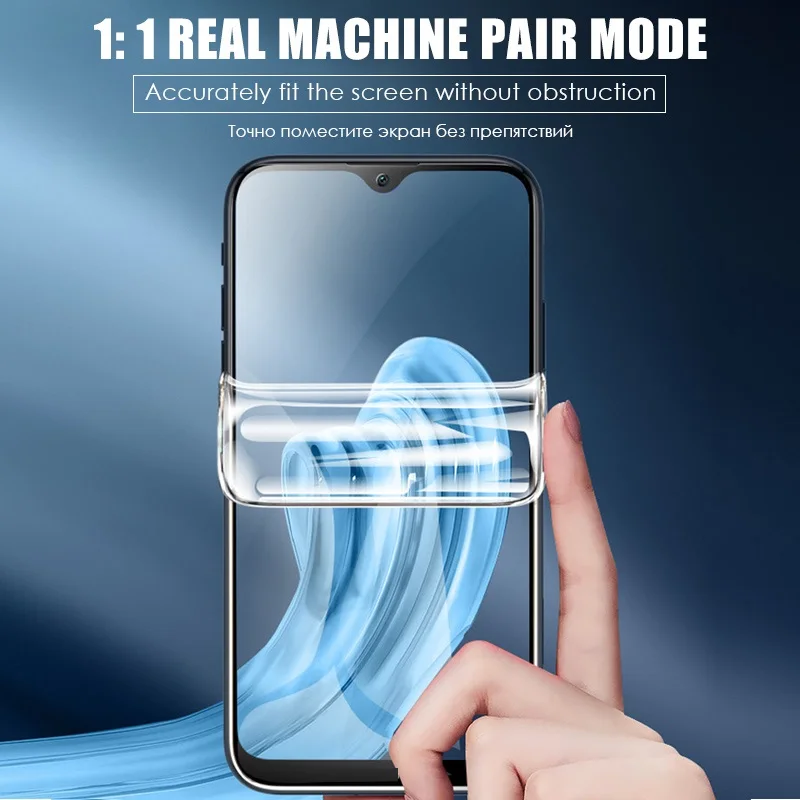 

For Motorola One Action Glass Hydrogel Film For Motorola One Action Screen Protector Protective Glass For Moto One Action