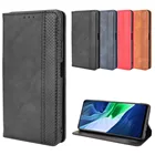 Тонкий кожаный флип-чехол в стиле ретро для Infinix Note 10 Pro, кошелек, подставка для карт, Магнитный чехол-книжка для Infinix Note10 Pro, чехлы с NFC