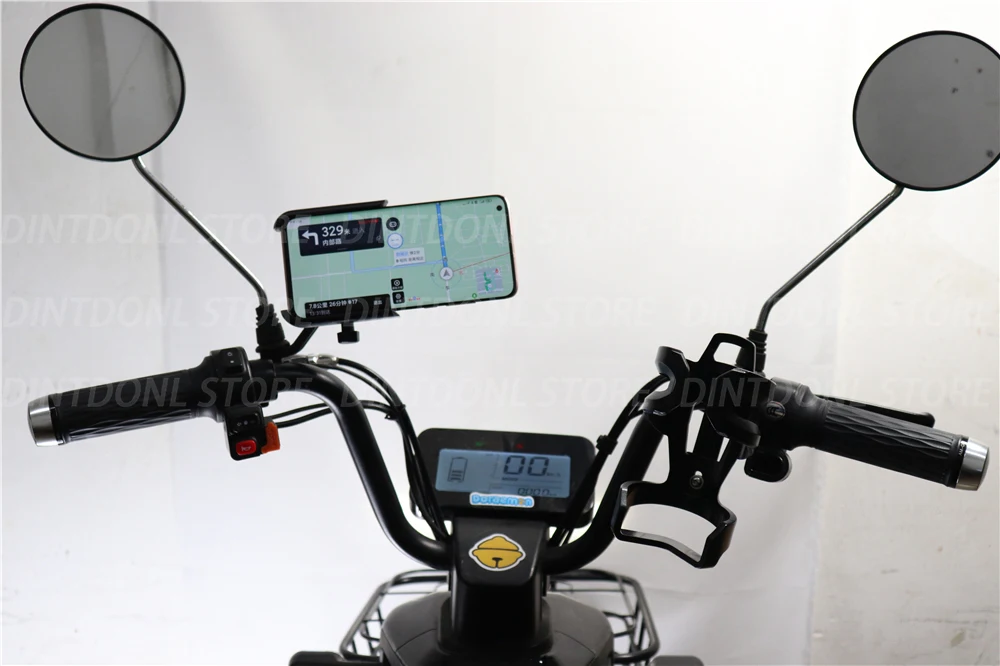 

Motorcycle Accessories Handlebar Mobile Phone Holder GPS Stand Bracket For YAMAHA N-MAX155 NMAX 155 Scooter N MAX 155 Navigation