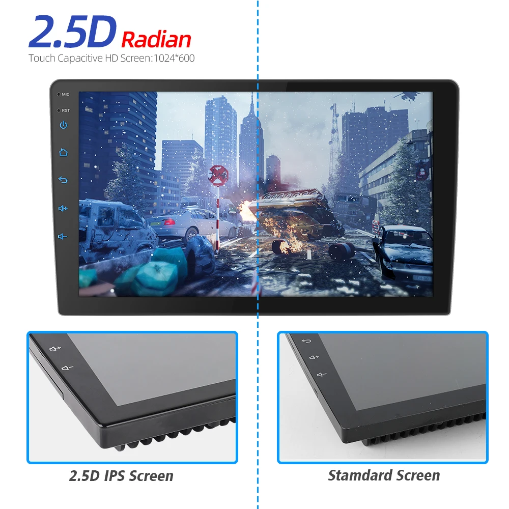 Автомагнитола 2 din 9 дюймов Android 0 DSP 2.5D IPS экран GPS навигация Wi Fi для Honda CRV MP5 передняя