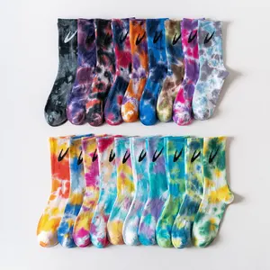 Носки с кленовыми листьями высокого качества, длинные модные носки для мужчин и женщин, носки для скейтборда, 1 пара