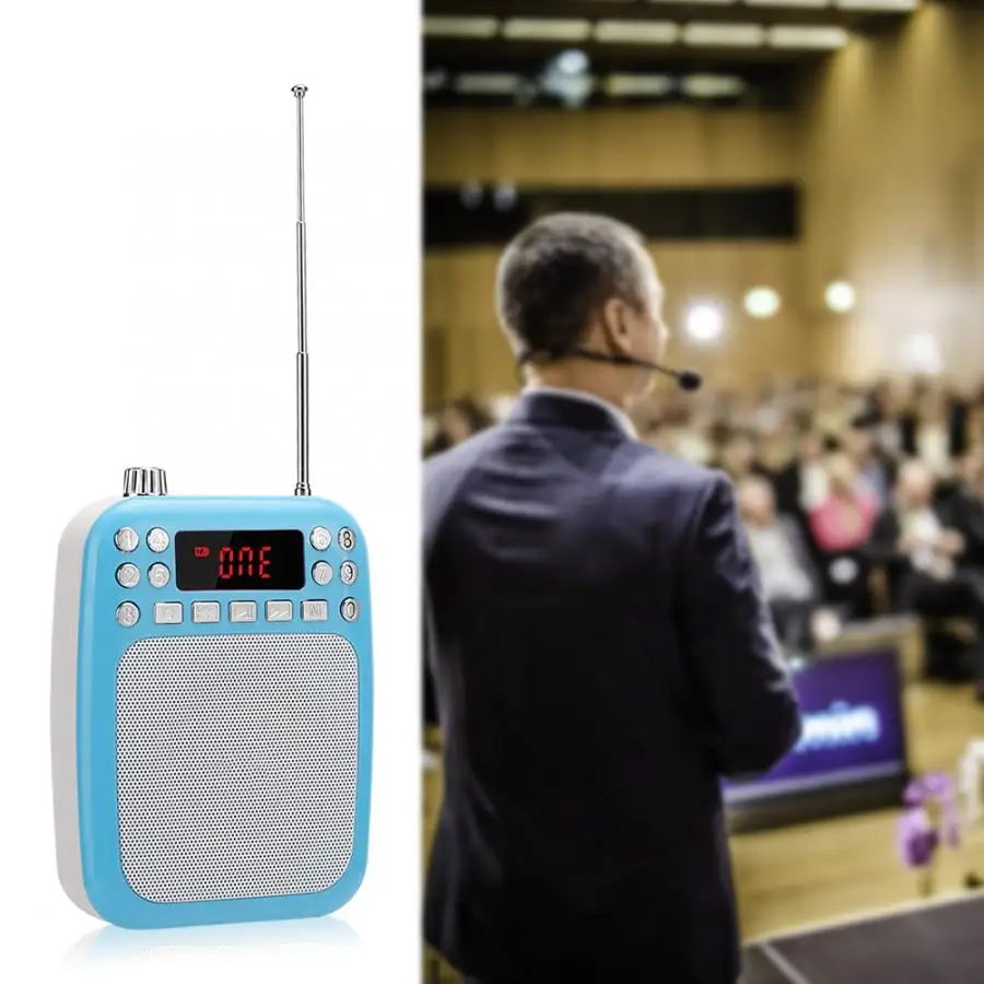 M301 портативный громкоговоритель FM радио динамик с функцией записи