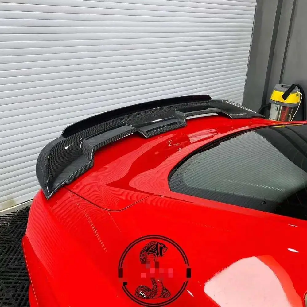 GT GT500 WICKERBILL стиль Реальные углеродного волокна заднего крыла багажник спойлер