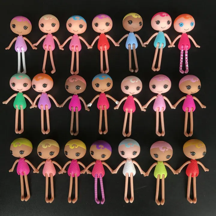 Lalaloopsy девочки с одеждой и шляпой для волос Размер 7 8 см случайный подарок на день