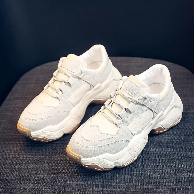 

High Quality Trainers Women's Platform Sneakers Women Shoes Breathable Casual Women Running Chunky Sneakers f3667