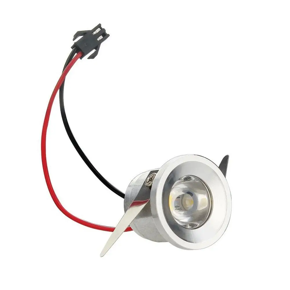 

Spotlight Downlight Mini Lamp Aluminum 1W Durable Soft Small Convenient Display Cabinet Home Decor Dimmable Waterproof