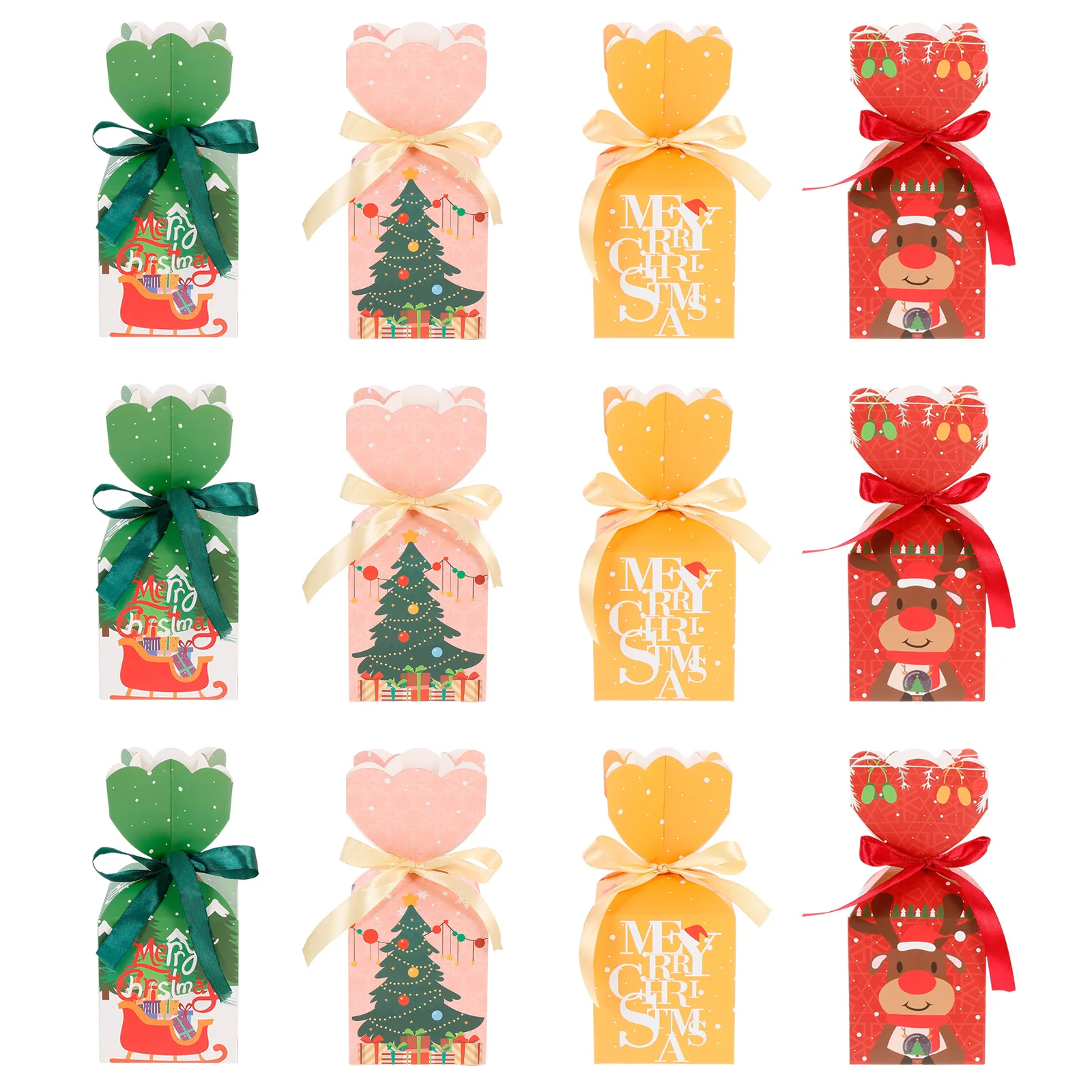 

12 шт., Мультяшные подарочные коробки