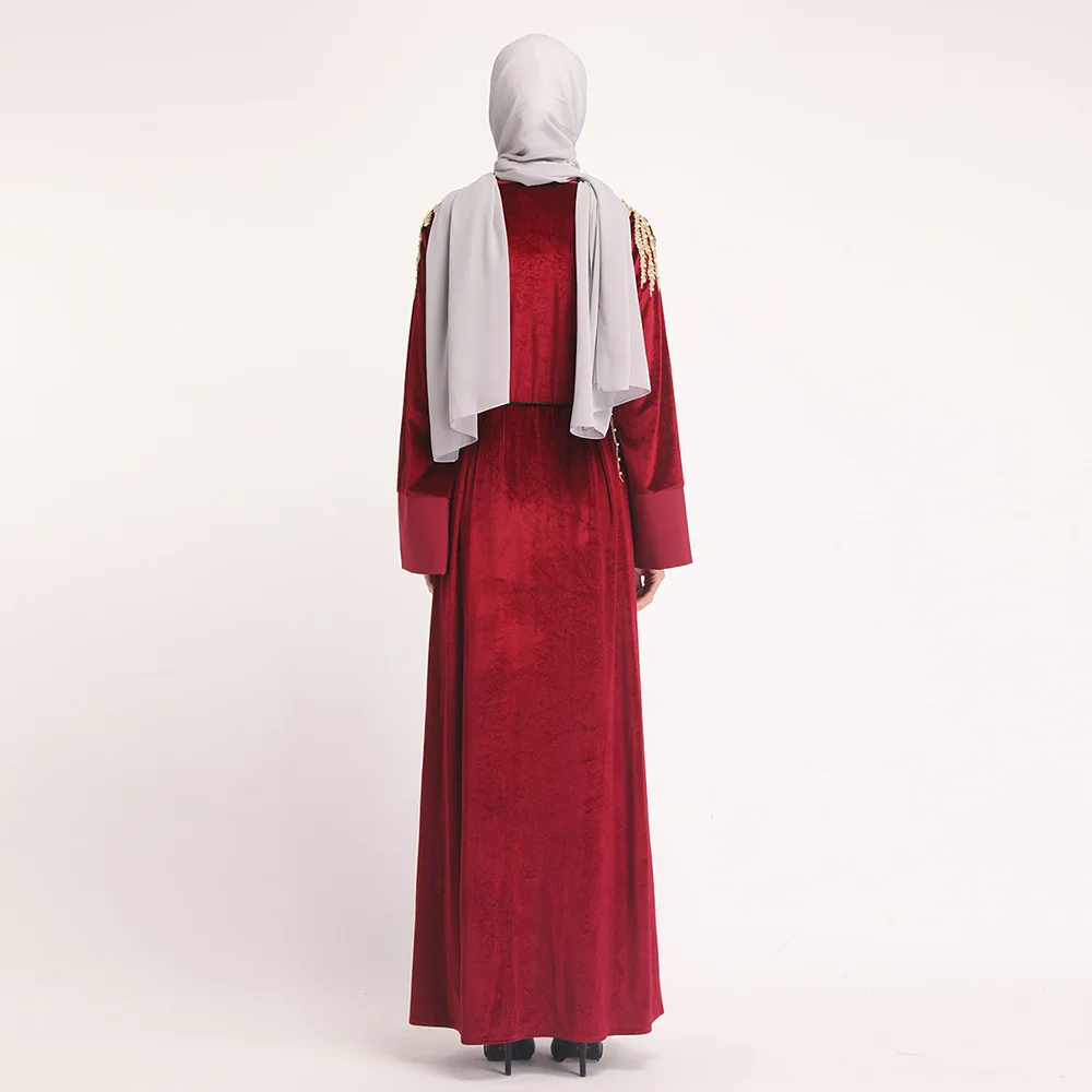 Мусульманское кимоно абайя женское хиджаб платье высокое качество длинный халат