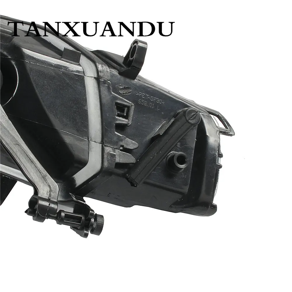 Подходит для 2008 2010 AUDI A8 D3 передний бампер Нижняя прозрачная противотуманная фара