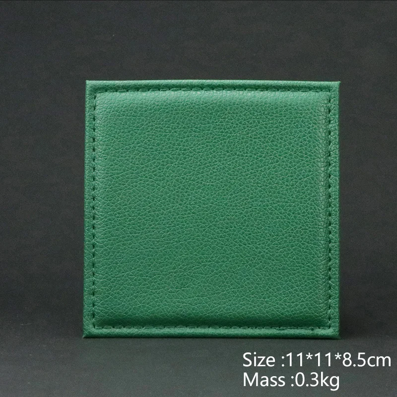 Коробка для часов из искусственной кожи с зернистой текстурой коробка хранения