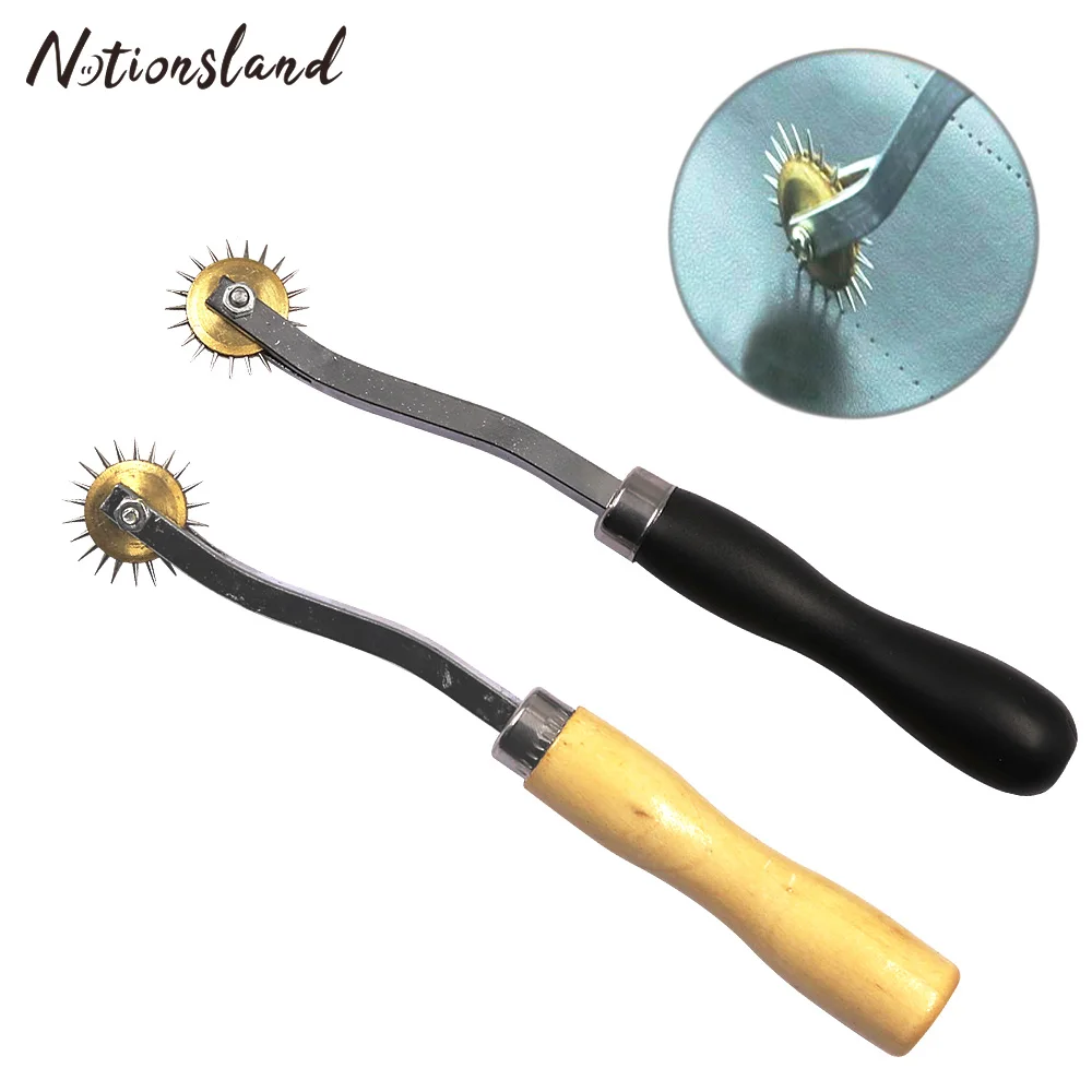 1 шт. Кожаный Перфорированный инструмент для стежка из нержавеющей стали