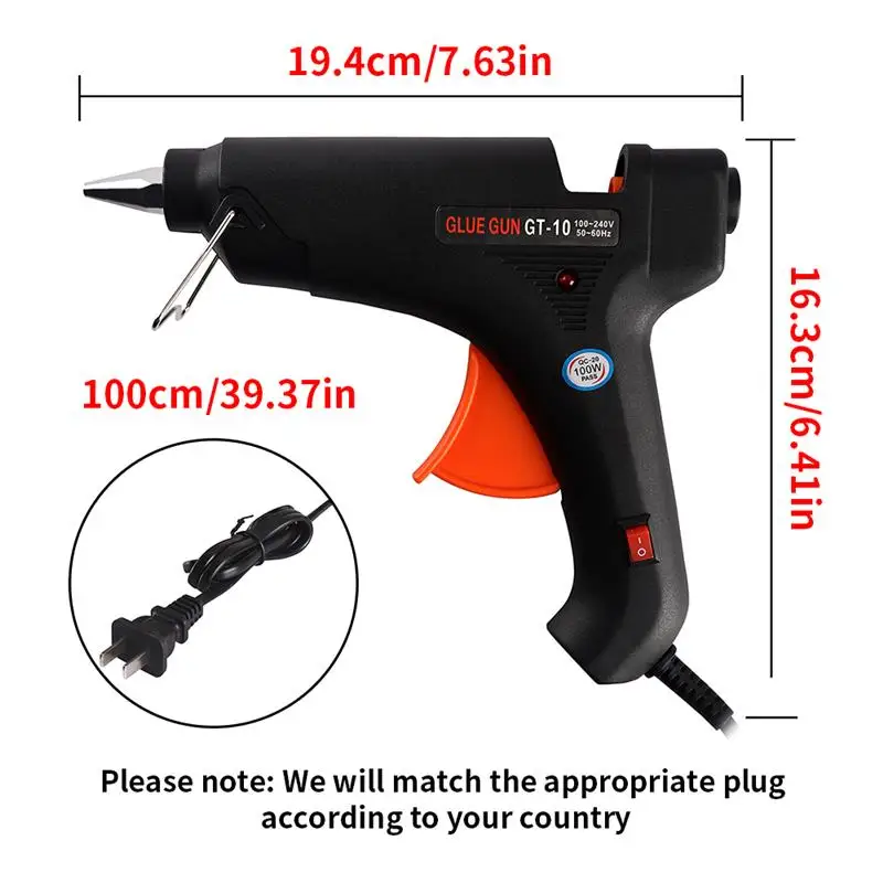 comprar Super Pdr Ferramenta Kit De Reparo Dent Pistola Cola Preta Puxando Ponte Gaxeta Cola Tira Conjunto Martelo Para Reparação Do Corpo Do Carro Dent Remoção
