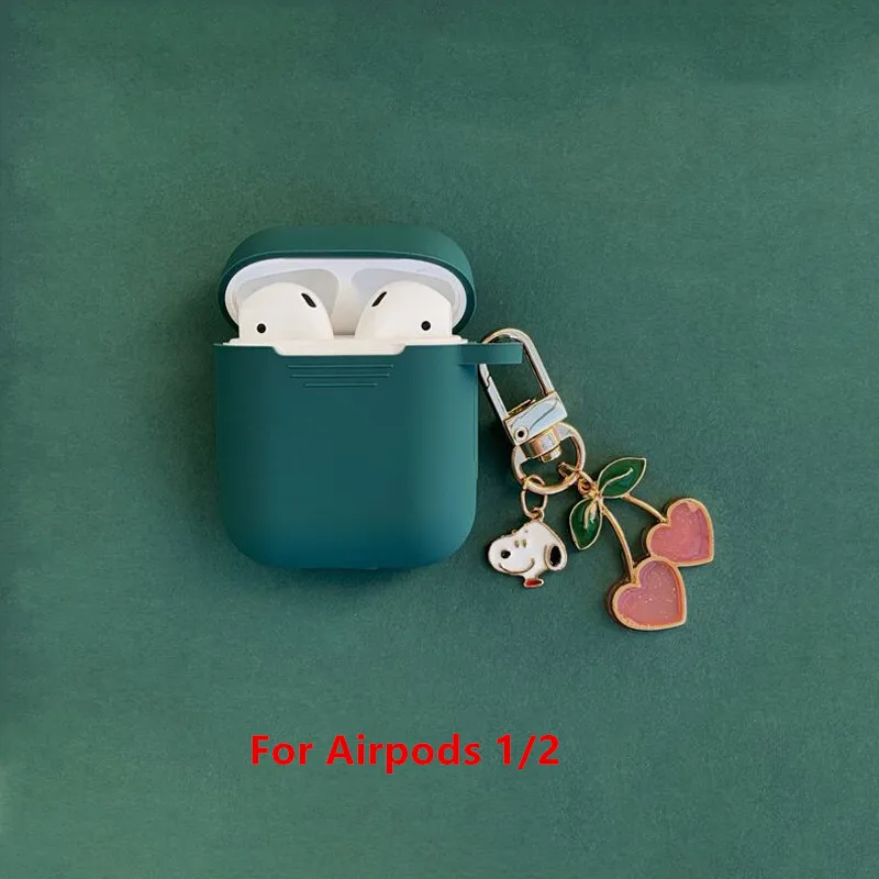 2 Милый силиконовый чехол с подвеской для Apple Airpods Pro Чехол Аксессуары для наушников Bluetooth защитный чехол - Цвет: 2