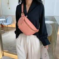 fashion women waist packs luxury leather fanny letter belt bags new high quality shoulder messenger popular chest crossbody bag