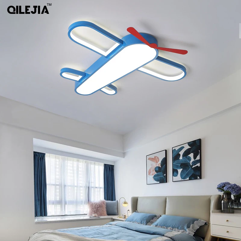 Современные светодиодные Детские потолочные светильники для девочек комнаты