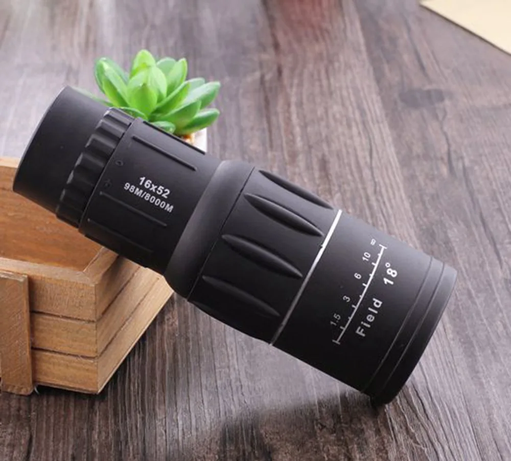 16x25 HD с высоким зумом монокуляр тактический телескоп оптический Spyglass Monocle большой
