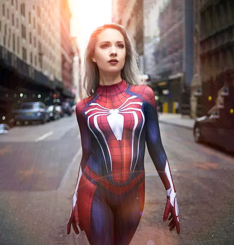 игры на ps4 Игровой костюм PS4 Advanced Хэллоуин гибкий комбинезон из лайкры и спандекса