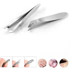 1 шт мини Squeeze и СНиП инструмент для удаления кутикулы ногтей щипцы Нержавеющаясталь ногтей Gap, удаляет мертвую кожу Фрезер для маникюра и педикюра Инструменты