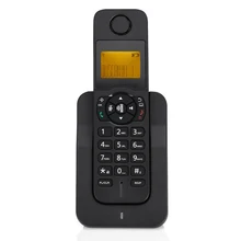 1.9GHZ Expandable Cordless Phone System with 1 Handset, Caller ID/Call Waiting, Adjustable LCD Brightness, Handheld Phone