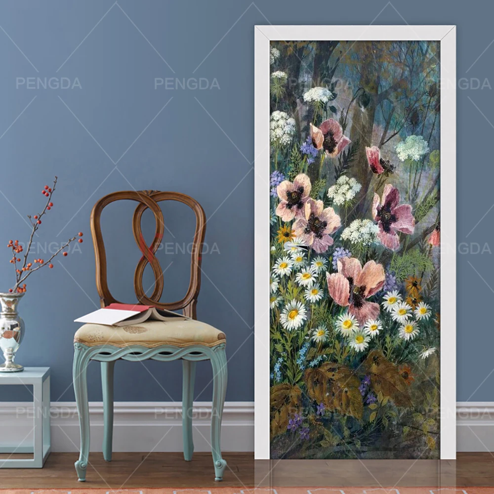 Принт обновления в искусстве креативные Настенные обои из ПВХ абстрактный