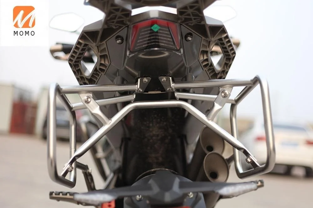 

Stainless steel luggage rack