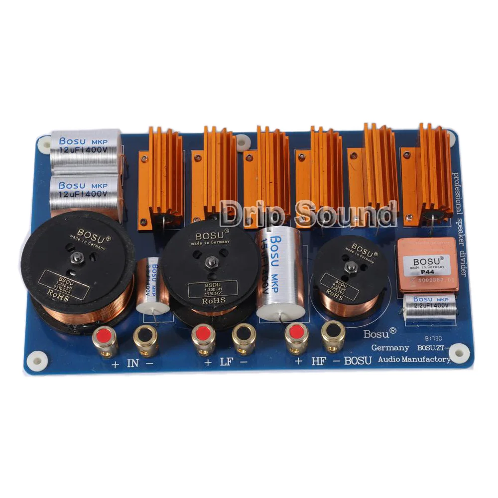 2 сторонний компонентный Hi Fi динамик Частотный разделитель 600 Вт высокие низкие