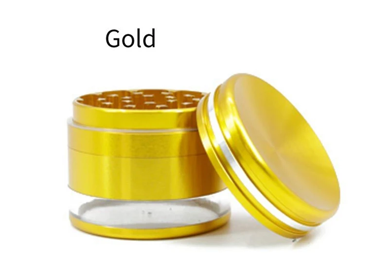 Портом мама измельчитель травы сорняков Точильщик металла Алюминий 4 Слои