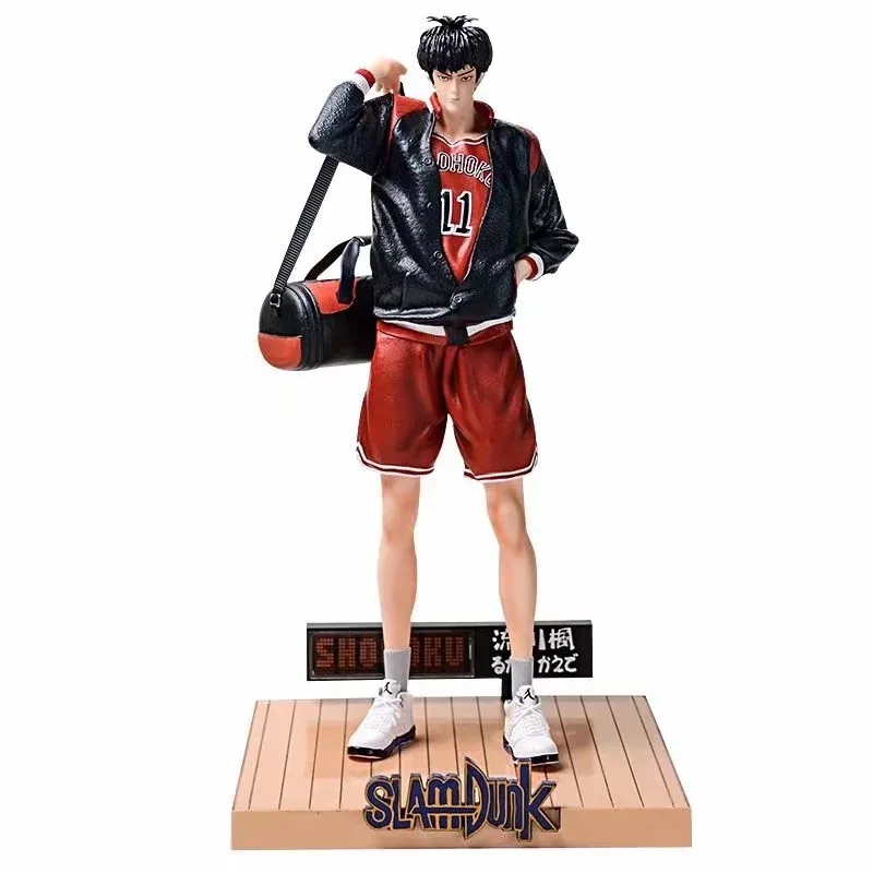 Горячая аниме фигурка 32 см SLAM DUNK Rukawa SD сцены ПВХ модель игрушки подарок|Игровые