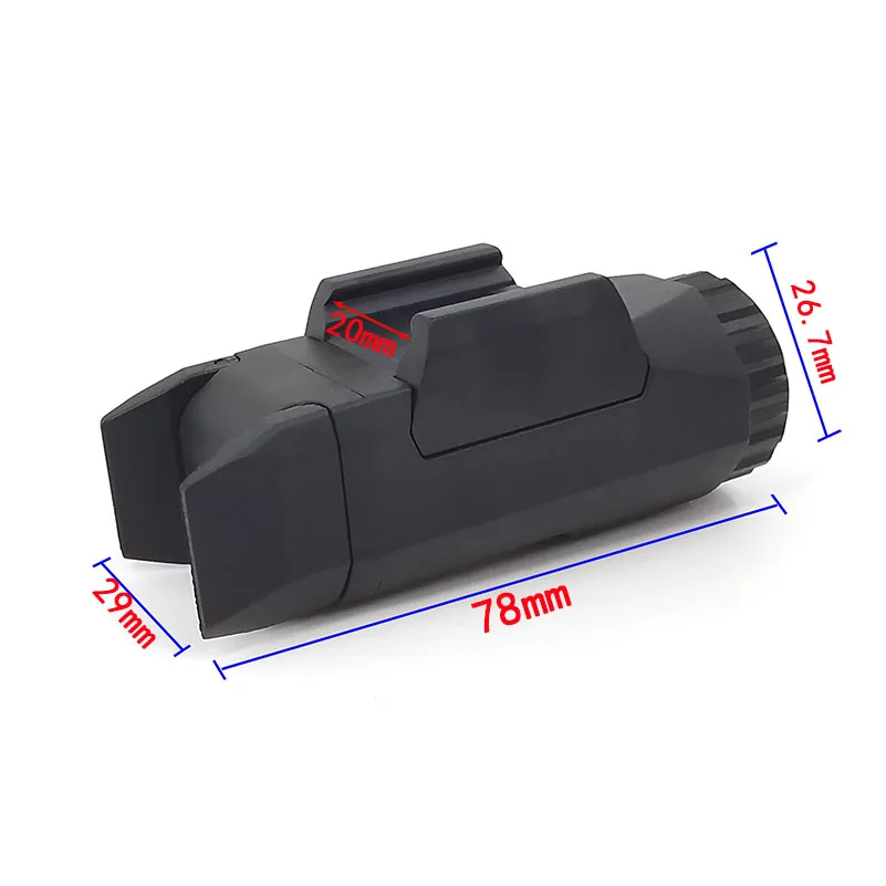 Стробоскопическое компактное оружие 400 люмен