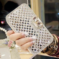 bling ase for oneplus one plus one 9 9pro 8 8t 5 5t 6 6t 7 pro 5g 7t nord n10 n100 phone case leather flip wallet diamond cover