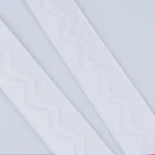 2 м белый черный Противоскользящий эластичный бюстгальтер-повязка сделай сам лента для шитья одежды гибкий материал для шитья Юбки брюк нижнее белье 2020