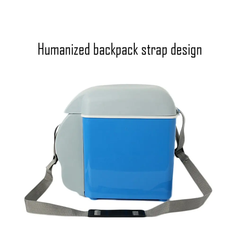 12V 7.5L портативный автомобильный холодильник подогреватель еды электрический для