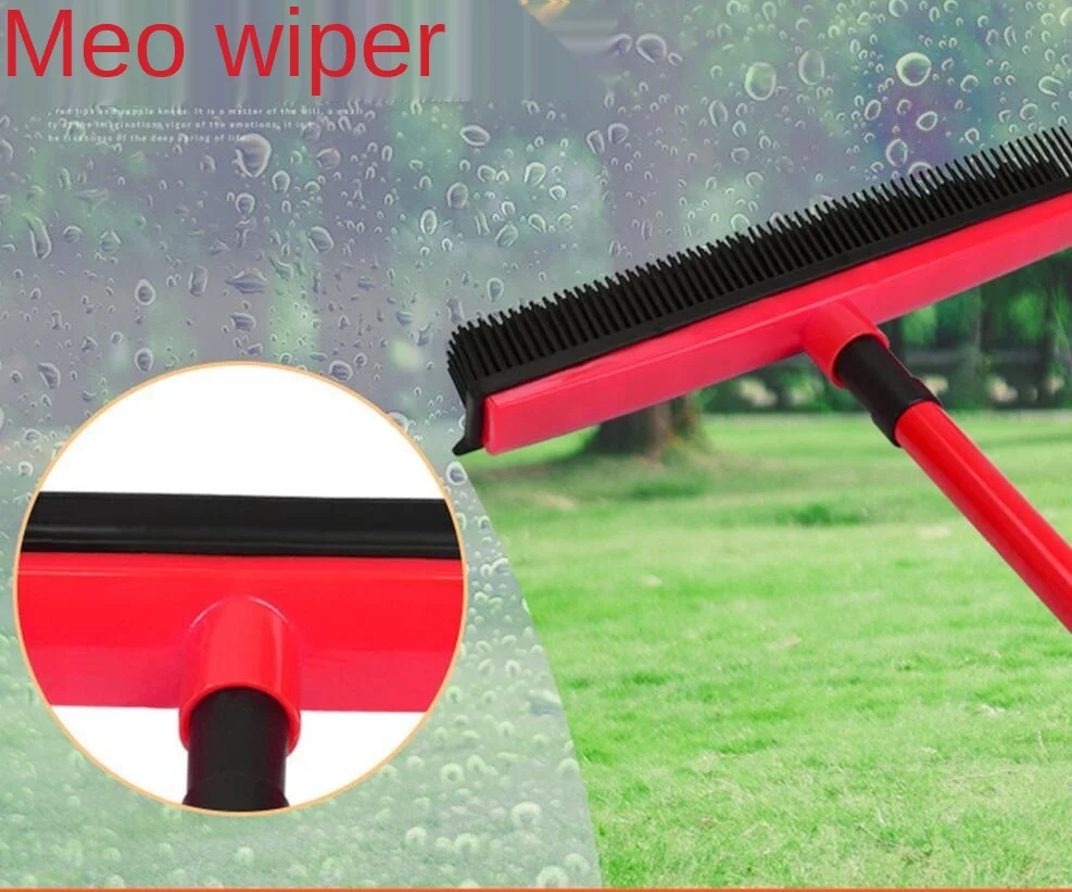 Satılık Pet Epilasyon Süpürge Halı Temizleme Fırçası Kauçuk Silecek Kat Banyo Paspas Fantastik Pencere Temizleme Aracı El Yıkama-ücretsiz