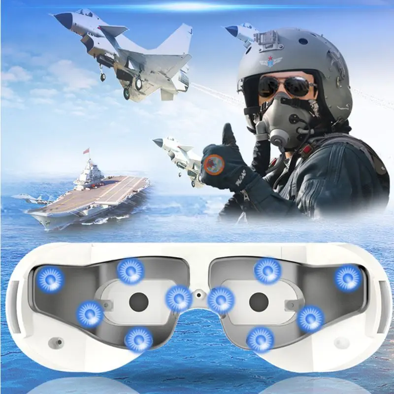 

Vibration Eye Massager Wrinkle Fatigue Relieve EMSTherapy Massage Eye Care Device For Home Sleeoing