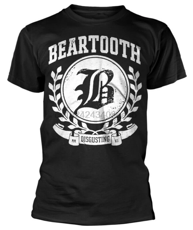 Футболка Beartooth отвращение (черная) новая и официальная!|Мужские футболки| |