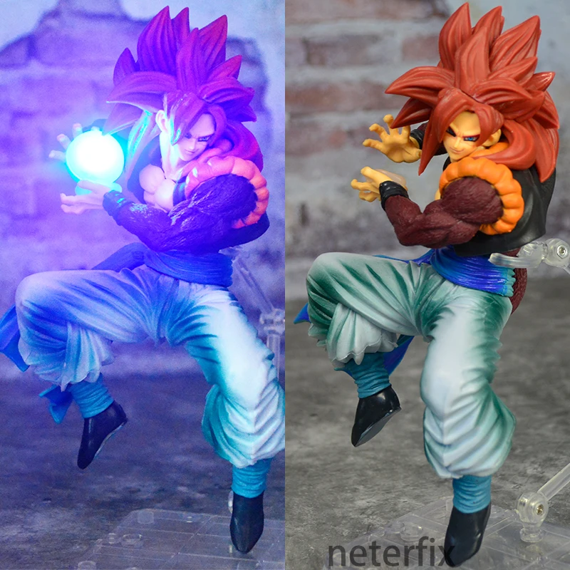 Аниме Dragon Ball Z фигурка Gogeta Супер Saiyan ПВХ Коллекционная модель игрушки