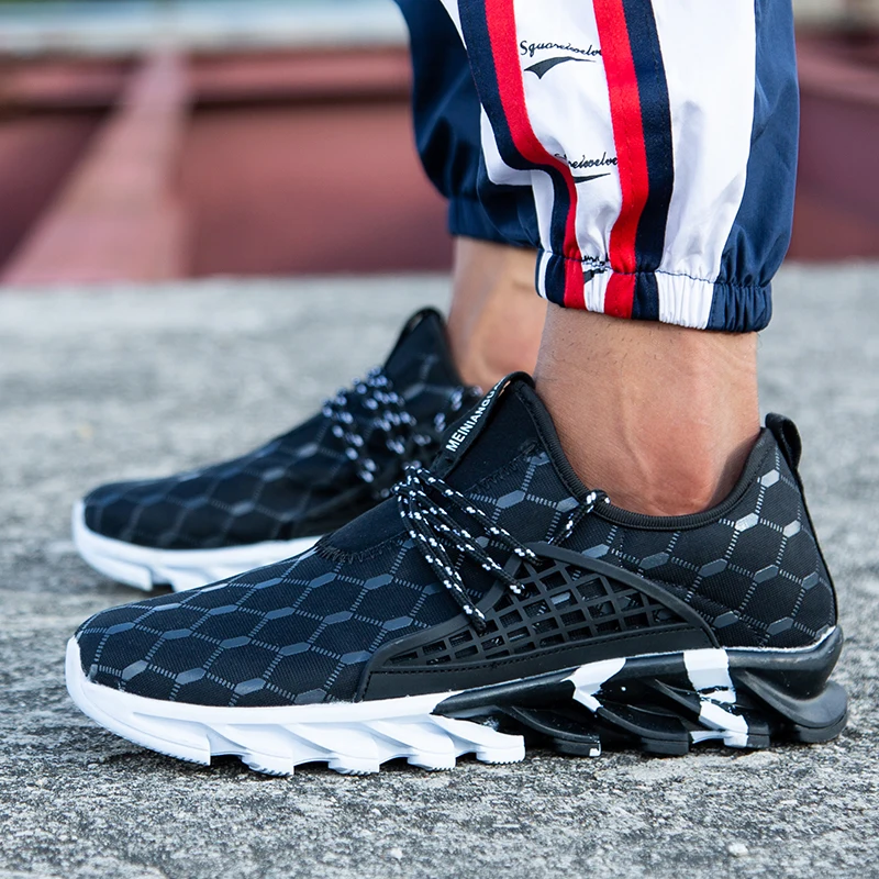 Для мужчин кроссовки дышащие Zapatillas Hombre Deportiva Сезон весна осень Подушка дешевая