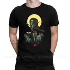Новое поступление футболки с принтом Dark Soul Demon's Souls, дизайнерская хлопковая Футболка с круглым вырезом и коротким рукавом для взрослых с волком серая волк