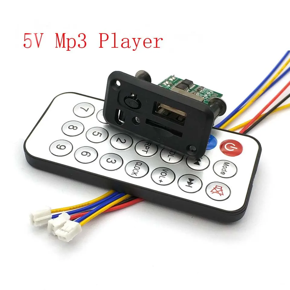 Мини Плата декодера MP3 5 в 3 Вт * 2 декодирующий модуль WAV U disk TF карта усилитель USB