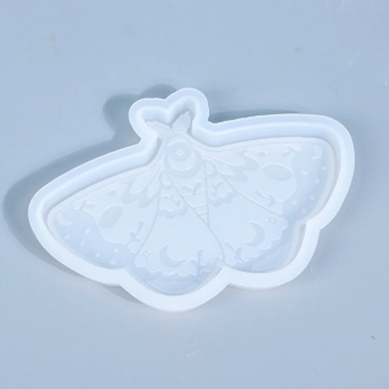 

Butterfly Coaster Crystal Epoxy Resin Mold Tray Plate Cup Mat Pad Silicone Mould