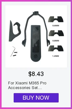 Для Xiaomi M365 Pro аксессуары набор 2/3/4/5/6 шт./компл. для электрического скутера заднее крыло брызговик шок аксессуары для поглощения