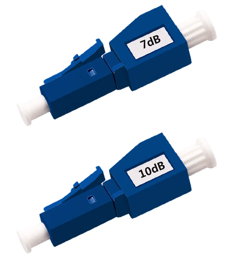 Бесплатная доставка 5 шт. LC UPC Волоконно-оптический аттенюатор разъем одномодовый
