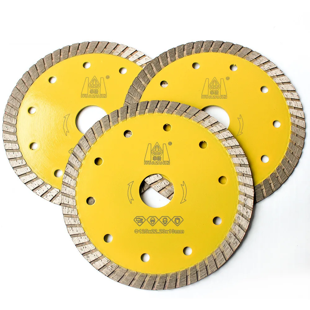 

105/115mm/125mm Super Thin X Shape Diamond Porcelain Saw Blade Hot Sintered Diamond Circular Disc for Cutting Porcelain Tiles