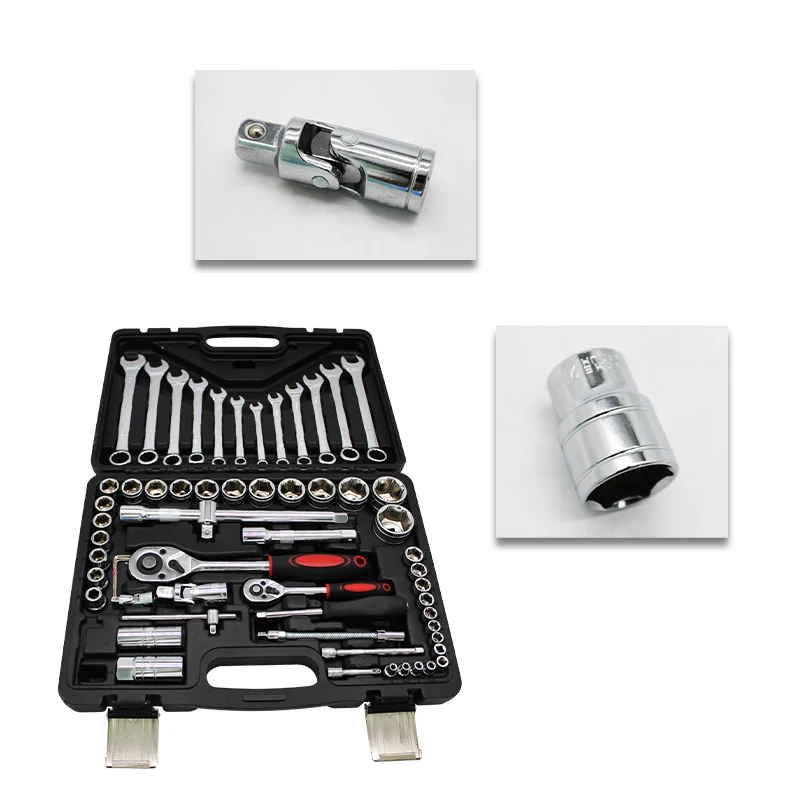 Набор торцевых гаечных ключей комплект инструментов для ремонта автомобиля 61